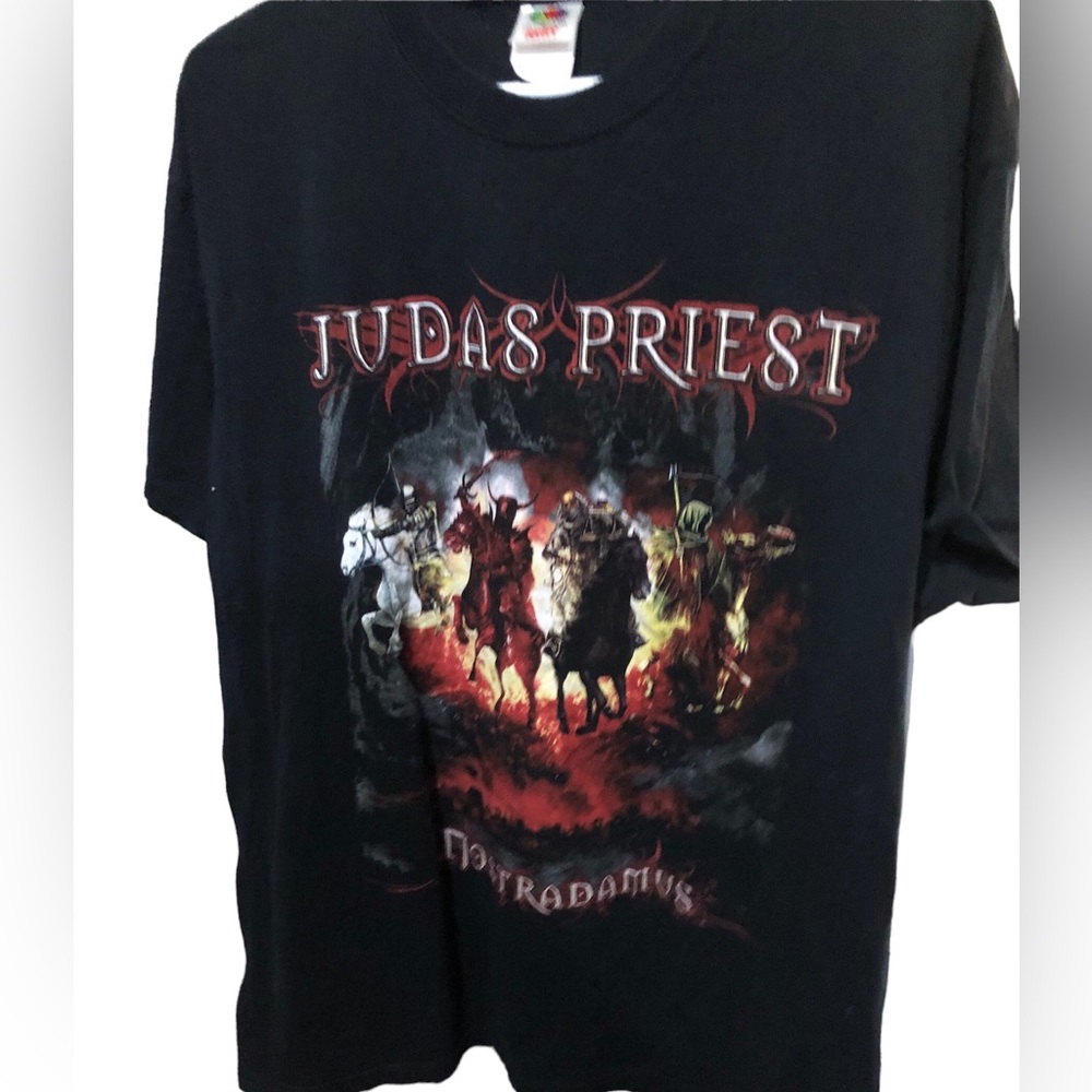 Judas Priest Nostradamus double sided T-Shirt Men’s XL Fruit of the Loom Tag